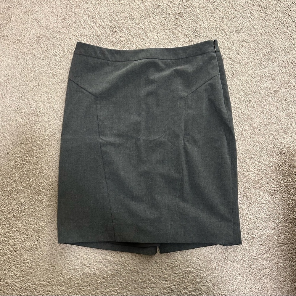 Ann Taylor - The Limited Collection Gray Pencil Skirt